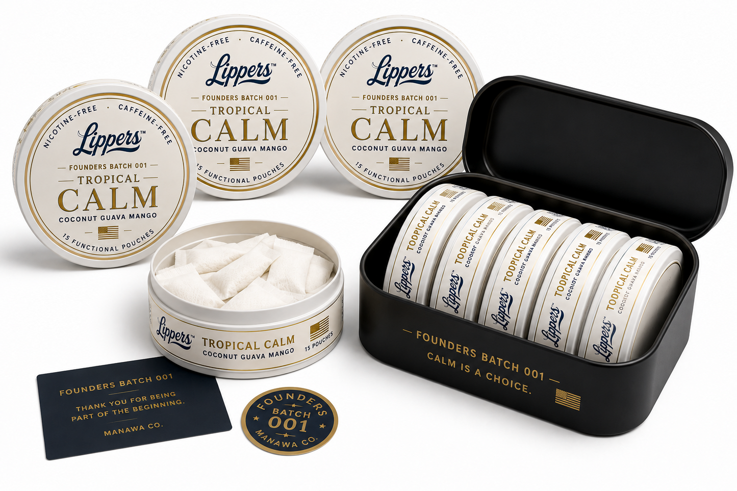 🔥Founders Pick: Lippers Calm Founders Batch 5 Pack